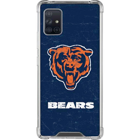 NFL Chicago Bears - Alternate Distressed Galaxy A51 5G Clear Case