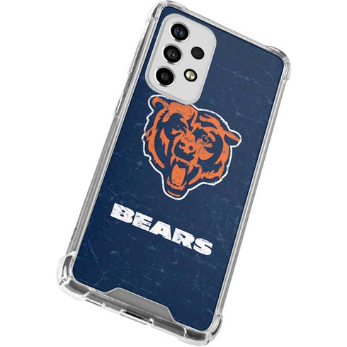 NFL Chicago Bears - Alternate Distressed Galaxy A53 5G Clear Case