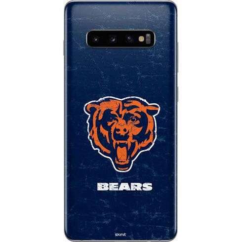 NFL Chicago Bears - Alternate Distressed Galaxy S10 Plus Skin