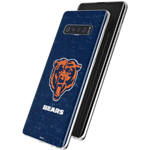 NFL Chicago Bears - Alternate Distressed Galaxy S10 Plus Skin