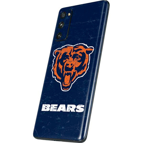 NFL Chicago Bears - Alternate Distressed Galaxy S20 Fan Edition Skin