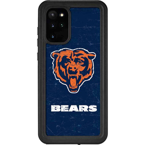 NFL Chicago Bears - Alternate Distressed Galaxy S20 Plus Waterproof Case