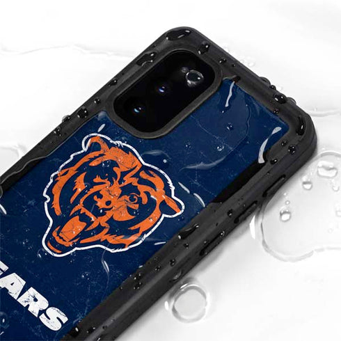 NFL Chicago Bears - Alternate Distressed Galaxy S20 Waterproof Case