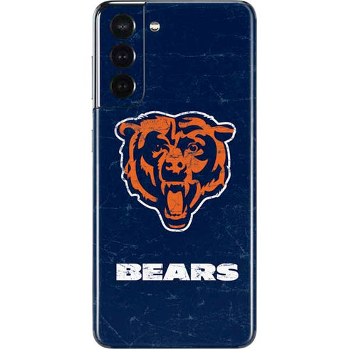 NFL Chicago Bears - Alternate Distressed Galaxy S21 5G Skin