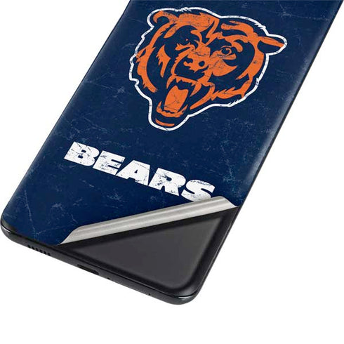 NFL Chicago Bears - Alternate Distressed Galaxy S21 Plus 5G Skin
