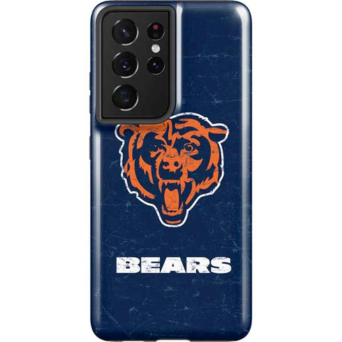 NFL Chicago Bears - Alternate Distressed Galaxy S21 Ultra 5G Pro Case