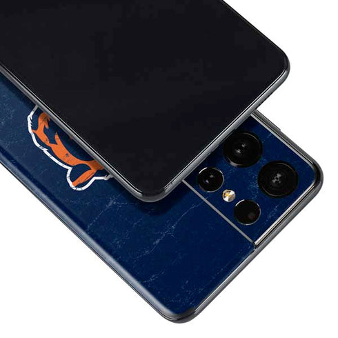 NFL Chicago Bears - Alternate Distressed Galaxy S21 Ultra 5G Skin