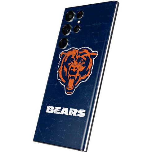 NFL Chicago Bears - Alternate Distressed Galaxy S22 Ultra Skin