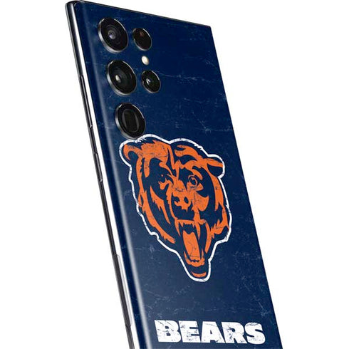 NFL Chicago Bears - Alternate Distressed Galaxy S22 Ultra Skin
