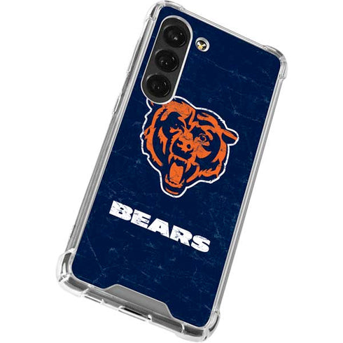 NFL Chicago Bears - Alternate Distressed Galaxy S23 Clear Case