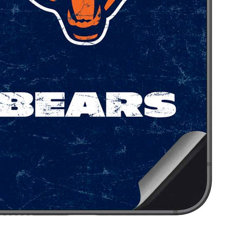 NFL Chicago Bears - Alternate Distressed Galaxy S23 FE Skin