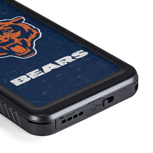 NFL Chicago Bears - Alternate Distressed Galaxy S23 Plus Waterproof Case