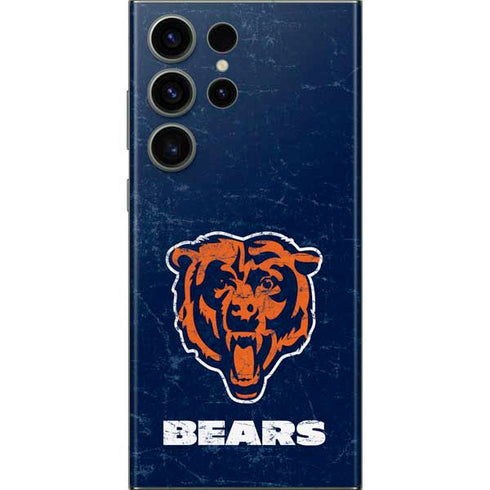 NFL Chicago Bears - Alternate Distressed Galaxy S23 Ultra Skin