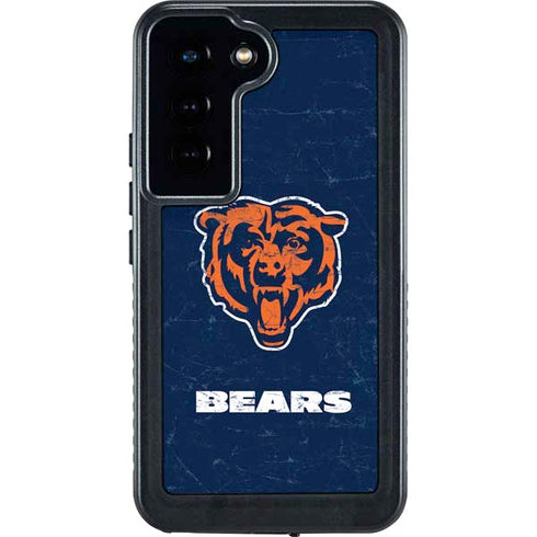 NFL Chicago Bears - Alternate Distressed Galaxy S23 Waterproof Case