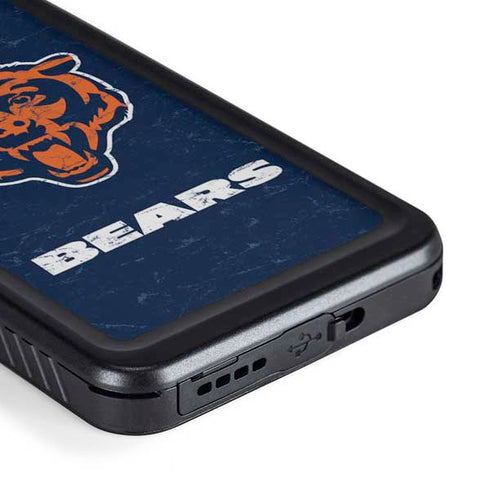 NFL Chicago Bears - Alternate Distressed Galaxy S23 Waterproof Case