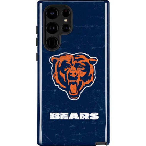 NFL Chicago Bears - Alternate Distressed Galaxy S24 Ultra Impact Case
