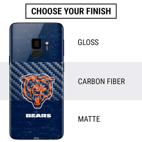 NFL Chicago Bears - Alternate Distressed Galaxy S9 Skin