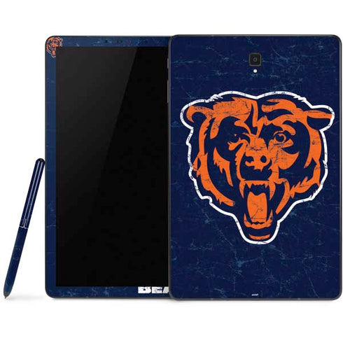 NFL Chicago Bears - Alternate Distressed Samsung Galaxy Tab Skin