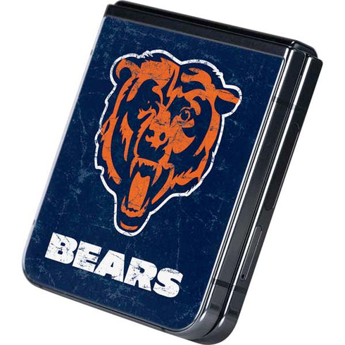 NFL Chicago Bears - Alternate Distressed Galaxy Z Flip5 5G Skin