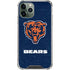 NFL Chicago Bears - Alternate Distressed iPhone 11 Pro Max Clear Case