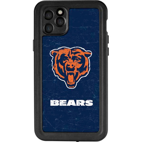 NFL Chicago Bears - Alternate Distressed iPhone 11 Pro Max Waterproof Case
