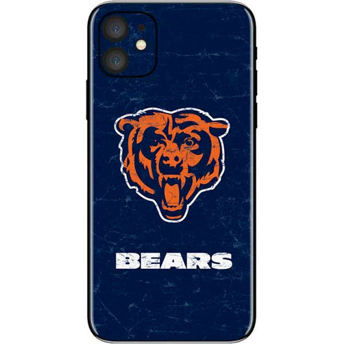 NFL Chicago Bears - Alternate Distressed iPhone 11 Skin