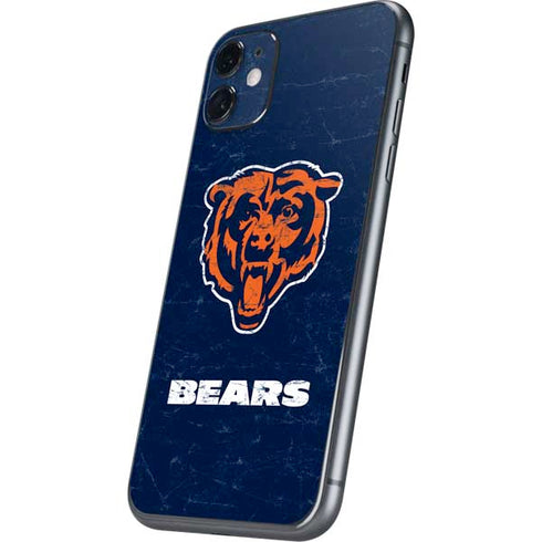 NFL Chicago Bears - Alternate Distressed iPhone 11 Skin