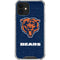 NFL Chicago Bears - Alternate Distressed iPhone 12 Mini Clear Case