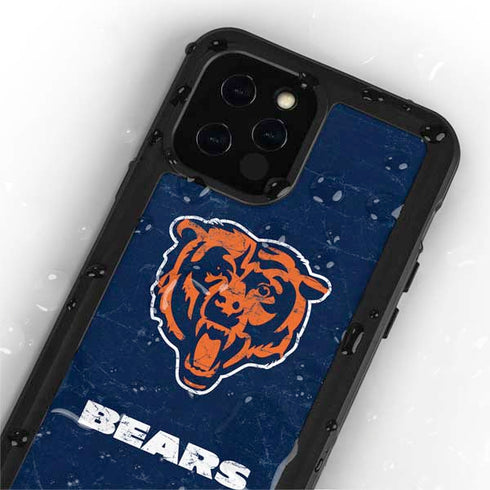 NFL Chicago Bears - Alternate Distressed iPhone 12 Pro Waterproof Case
