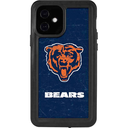 NFL Chicago Bears - Alternate Distressed iPhone 12 Waterproof Case