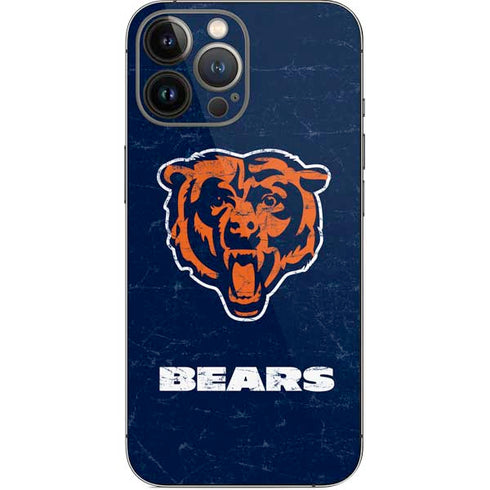 NFL Chicago Bears - Alternate Distressed iPhone 13 Pro Max Skin