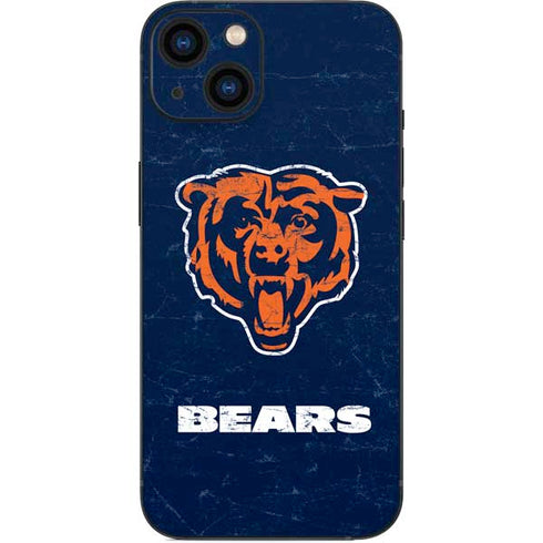 NFL Chicago Bears - Alternate Distressed iPhone 13 Skin