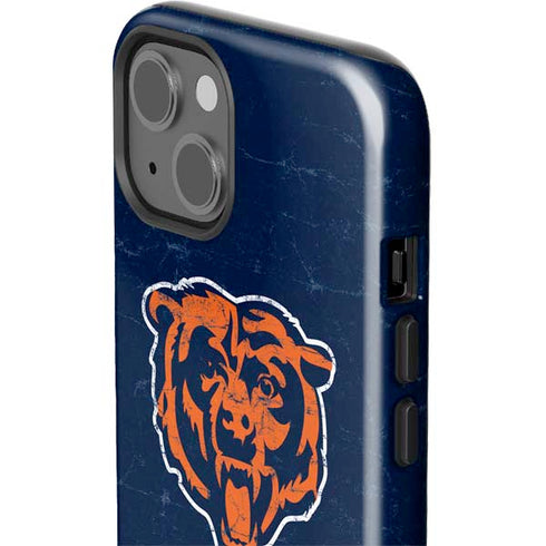 NFL Chicago Bears - Alternate Distressed iPhone 14 Plus Impact Case