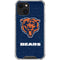 NFL Chicago Bears - Alternate Distressed iPhone 14 Plus Clear Case