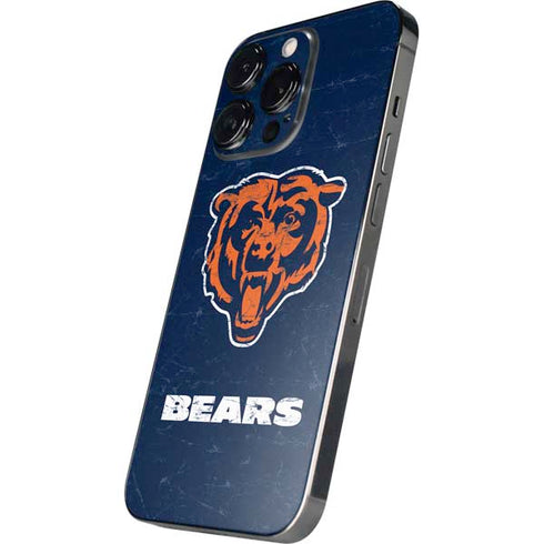 NFL Chicago Bears - Alternate Distressed iPhone 14 Pro Max Skin