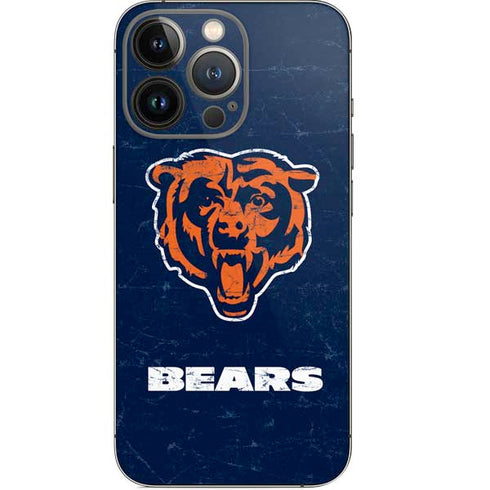 NFL Chicago Bears - Alternate Distressed iPhone 14 Pro Skin