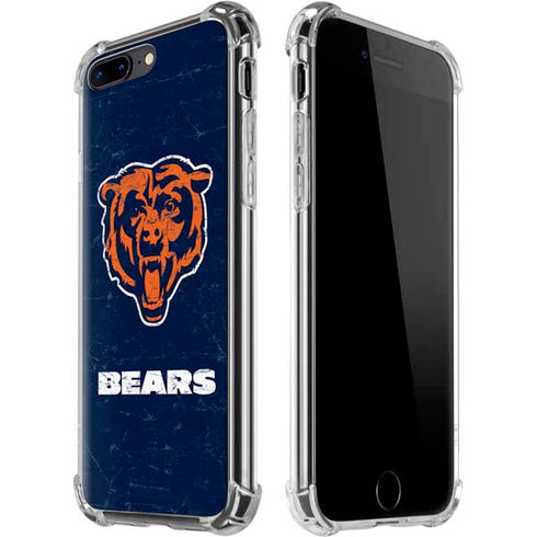 NFL Chicago Bears - Alternate Distressed iPhone 7/8 Plus Clear Case