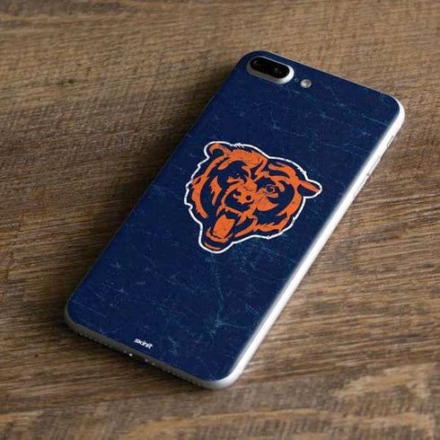 NFL Chicago Bears - Alternate Distressed iPhone 8 Plus Skin