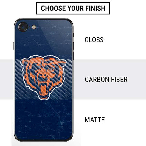 NFL Chicago Bears - Alternate Distressed iPhone SE (2nd & 3rd Gen) Skin