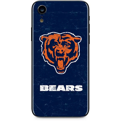 NFL Chicago Bears - Alternate Distressed iPhone XR Skin