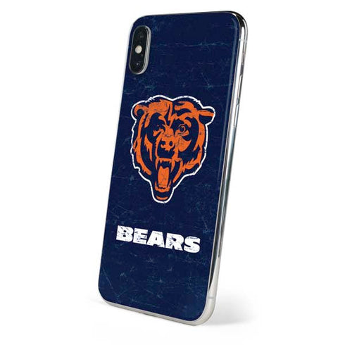 NFL Chicago Bears - Alternate Distressed iPhone XS Max Skin