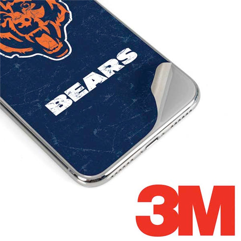 NFL Chicago Bears - Alternate Distressed iPhone XS Max Skin