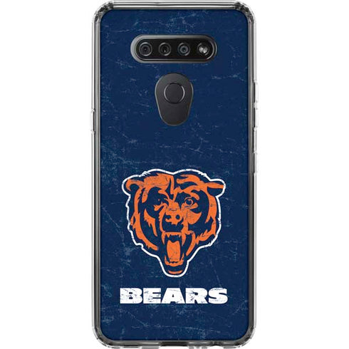 NFL Chicago Bears - Alternate Distressed LG K51/Q51 Clear Case