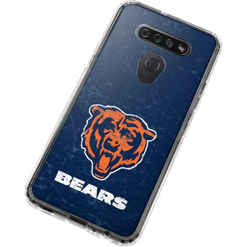 NFL Chicago Bears - Alternate Distressed LG K51/Q51 Clear Case