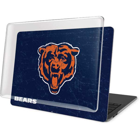 NFL Chicago Bears - Alternate Distressed MacBook Pro 16in (2019-20) Case plus Skin