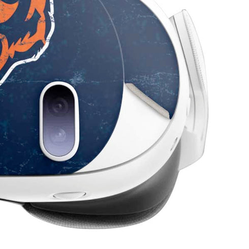 NFL Chicago Bears - Alternate Distressed Meta Quest 3 Skin
