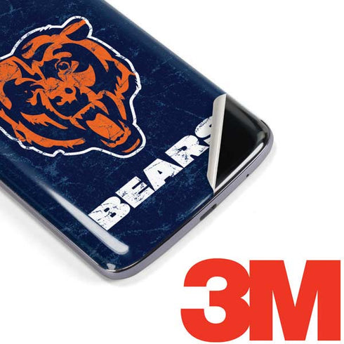 NFL Chicago Bears - Alternate Distressed Moto E5 Plus Skin