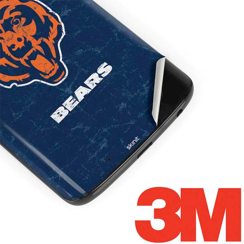 NFL Chicago Bears - Alternate Distressed Moto G6 Skin