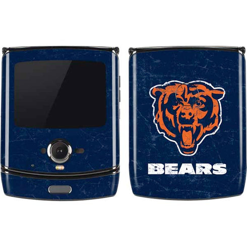 NFL Chicago Bears - Alternate Distressed Motorola RAZR Skin