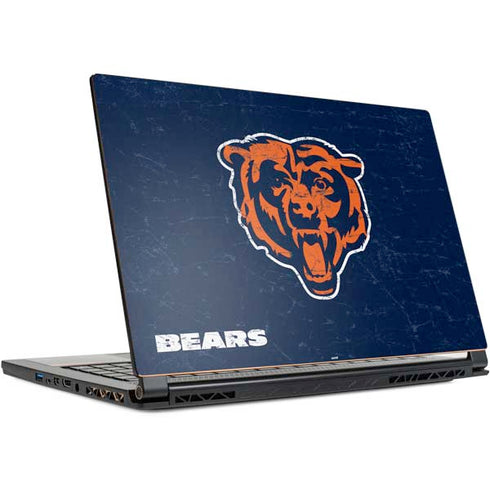 NFL Chicago Bears - Alternate Distressed MSI GS65 Stealth Laptop Skin